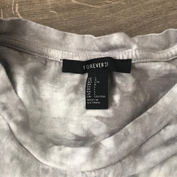 F21 TEE SHIRT DRESS TIE-DYE - Picture 3 of 5